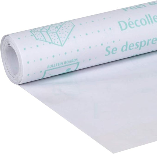 EasyLiner Clear Adhesive Shelf Liner for Cabinets, Cupboards & Protective Covering - Peel and Stick Shelf Liner Easy to Cut & Fit - Self- Adhesive & Removable - 12" x 36 Feet - 1 Roll