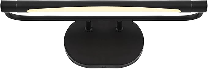 Possini Euro Design Possini Euro Samuel 17" Wide Black LED Picture Light