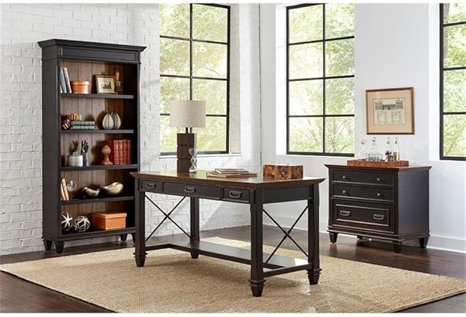 Martin Furniture Hartford Lateral File Cabinet, Brown - Fully Assembled