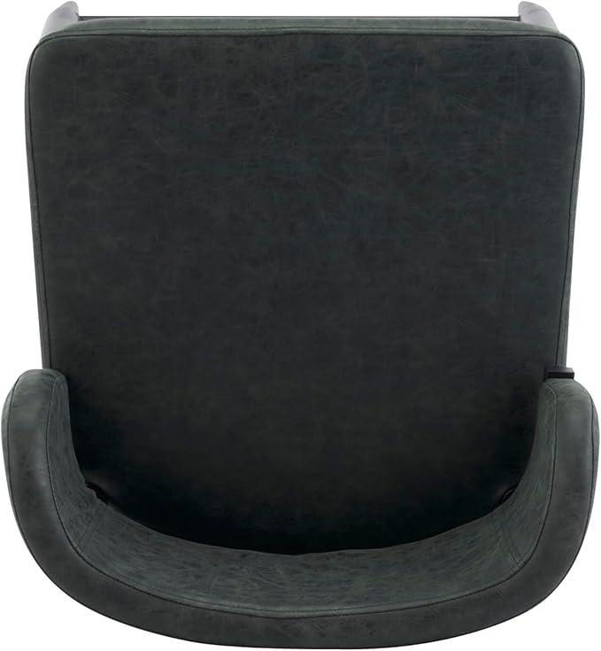 Christopher Knight Home Ebany Barstools Set of 2, Metal Frame Counter Stools, Upholstered Kitchen Chair, Curved Back Support Bistro Chairs, 30" H Island Stool for Dining Kitchen Cafeteria, Dark Green