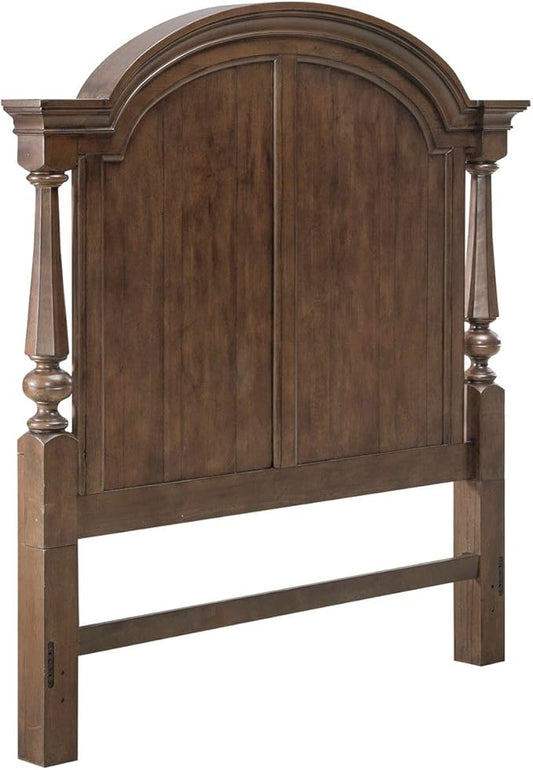 Liberty Furniture Arden Road Queen Arched Poster Bed Headboard - Satin Cherry