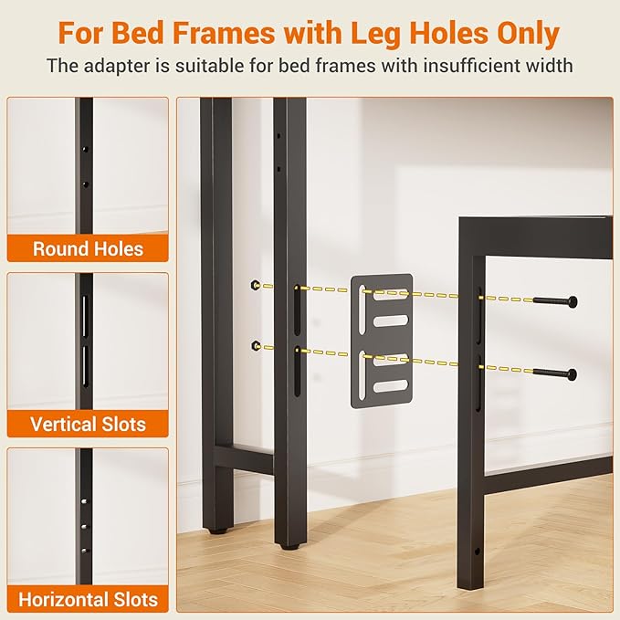 Aheaplus Headboard for Twin Size Bed with Storage, Headboards with Outlets, USB Ports and LED Light, Twin Size Head Board Only, Height Adjustable, Reversible, Sturdy and Stable Headboard, Black Oak