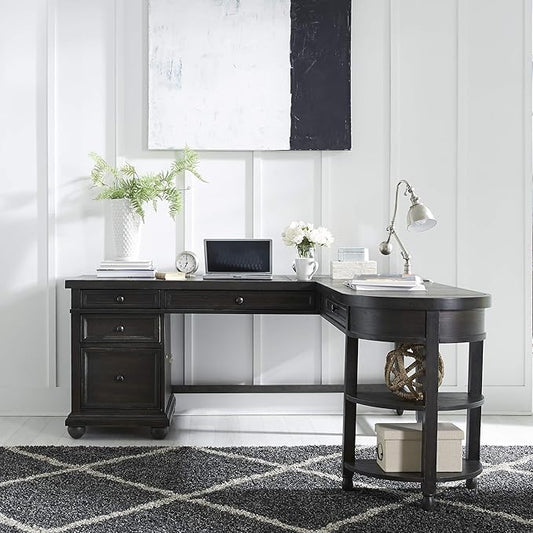 LIBERTY FURNITURE INDUSTRIES, INC. Harvest Home Opt L Shaped Desk Set