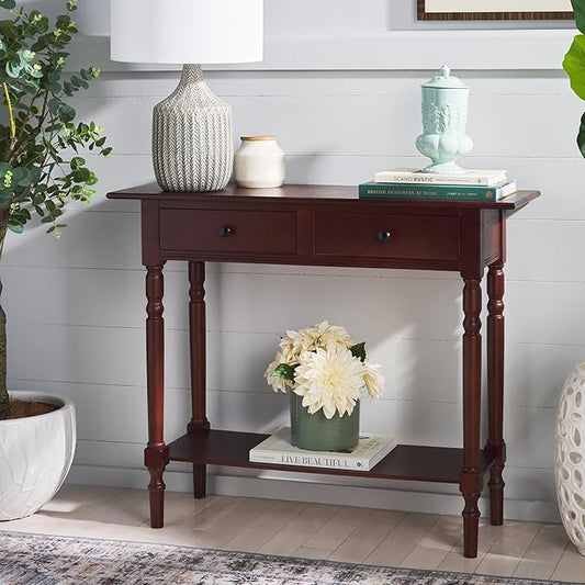Safavieh American Homes Collection Rosemary Dark Cherry Console Table
