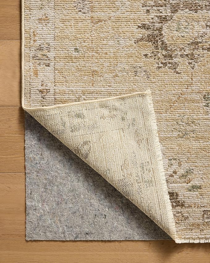 Loloi Magnolia Home by Joanna Gaines Pace Collection PAC-05 Apricot/Multi 9'-6" x 12'-3" Area Rug