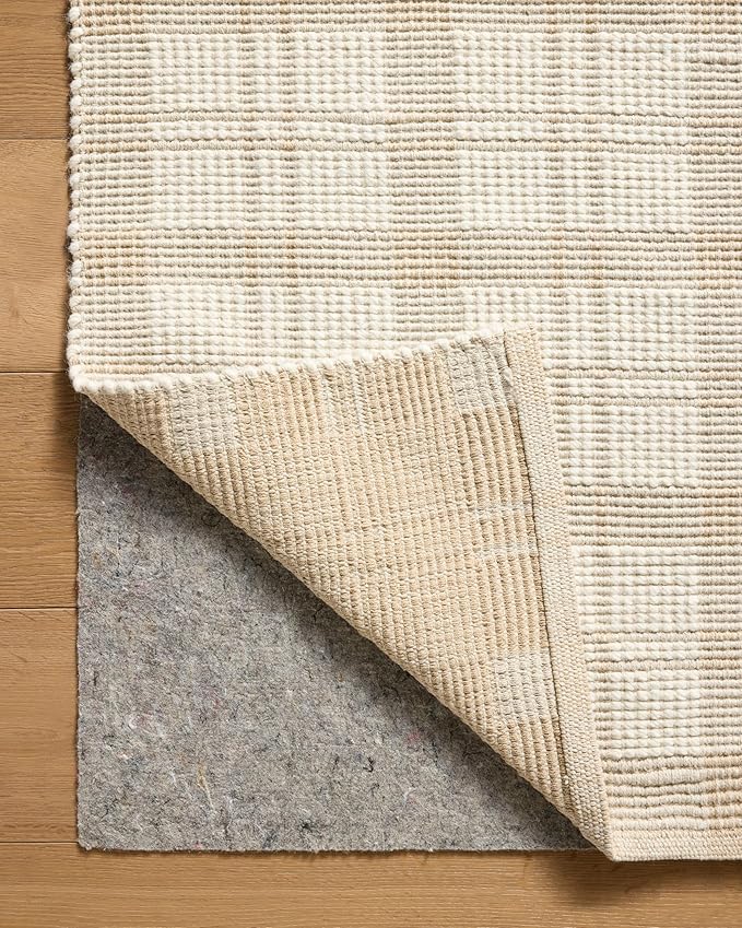 Loloi Magnolia Home by Joanna Gaines Ryder Collection RYD-01 Beige/Ivory 2'-6" x 7'-6" Runner Rug