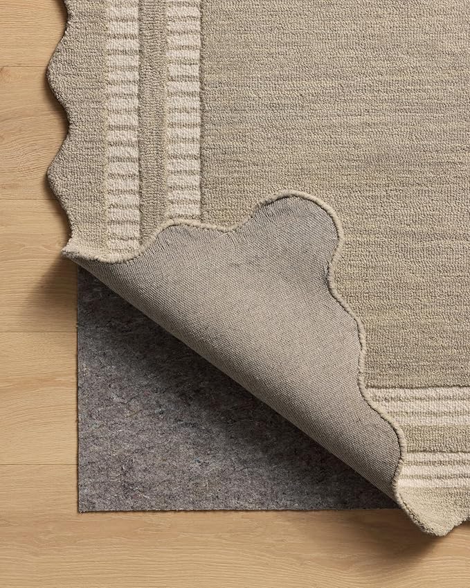 Loloi Chris Loves Julia Scottie Collection SCO-01 Fog/Ivory 2'-3" x 3'-9", .87" Pile Height, Runner Rug