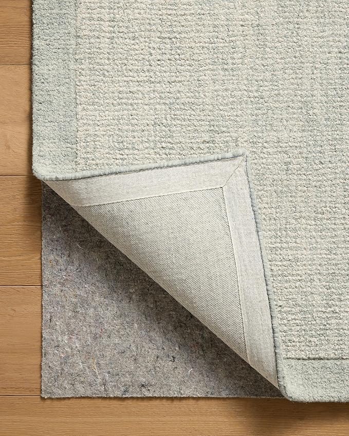 Loloi Magnolia Home by Joanna Gaines Henley Collection HNY-01 Ivory/Spa 8'-6" x 11'-6" Area Rug