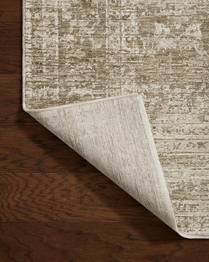 Loloi Amber Lewis Honora Collection HON-01 Khaki/Beige 2'-7" x 8'-0" Runner Rug