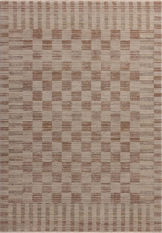 Loloi Amber Lewis Cali Collection CIL-06 Brick/Natural 2'-7" x 8'-0" Runner Rug