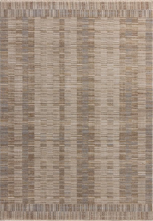 Loloi Amber Lewis Cali Collection CIL-05 Natural/Multi 9'-6" x 13', .25" Pile Height, Area Rug