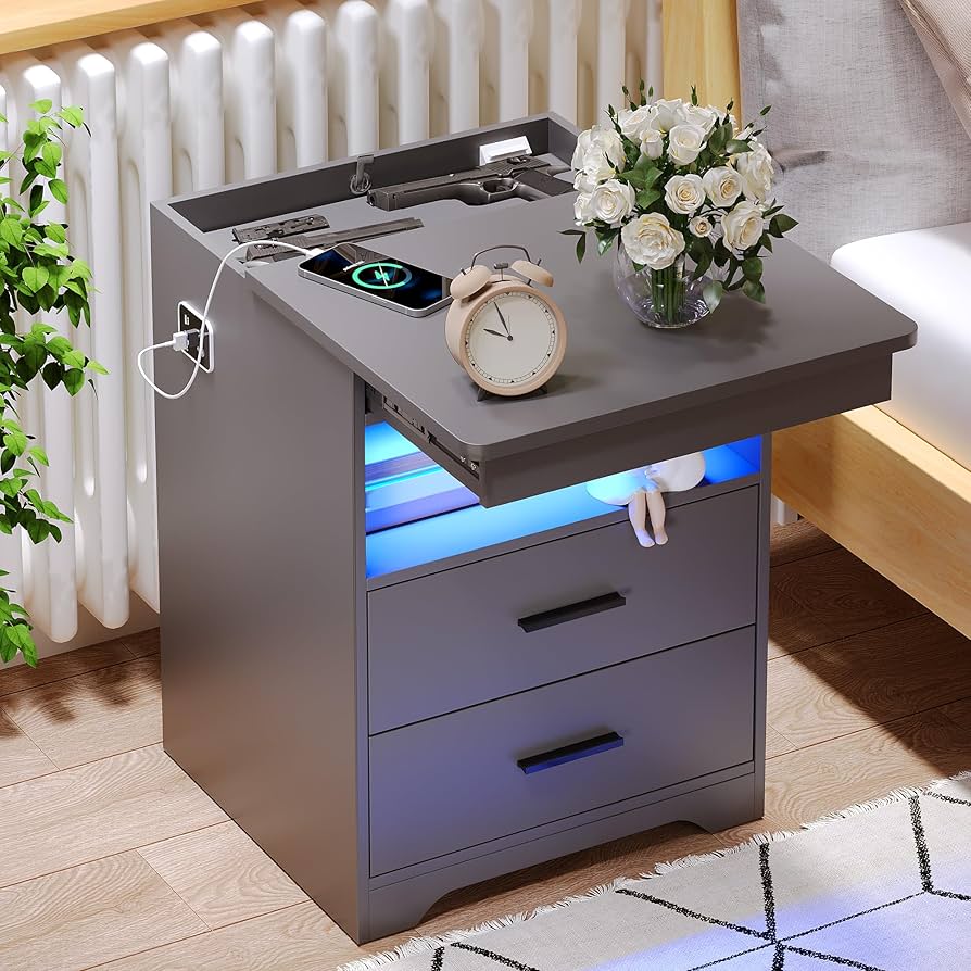 Nightstands with Storage That Make Bedrooms Feel Instantly More Organized