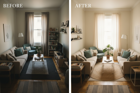The Living Room Layout Mistake That Makes Spaces Feel Smaller