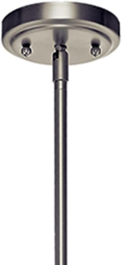Kichler Everly 22.75" 3 Light Bell Pendant Clear Seeded Glass Olde Bronze®