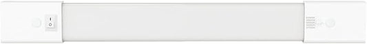 GE LED HD+ Undercabinet Light Fixture, Linkable Integrated Slim Profile Fixture for Kitchens, High Definition Light in 5 Color Temperatures, Plug-in, 12in (1 Pack)