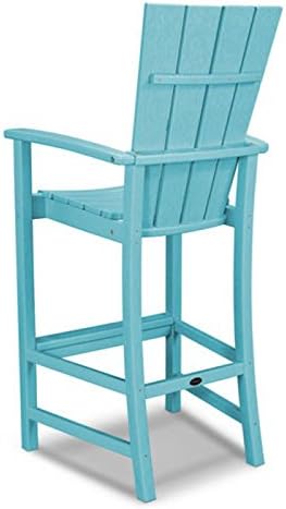 POLYWOOD® Quattro Bar Chair, Mahogany