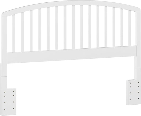 Hillsdale Carolina Headboard, Bed Frame Not Included, Full/Queen, White