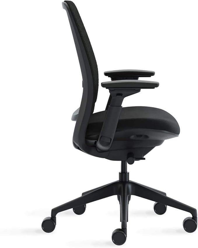 Steelcase Series 2 Office Chair, Graphite Frame, Cogent Connect Merlot, Hard Floor Casters
