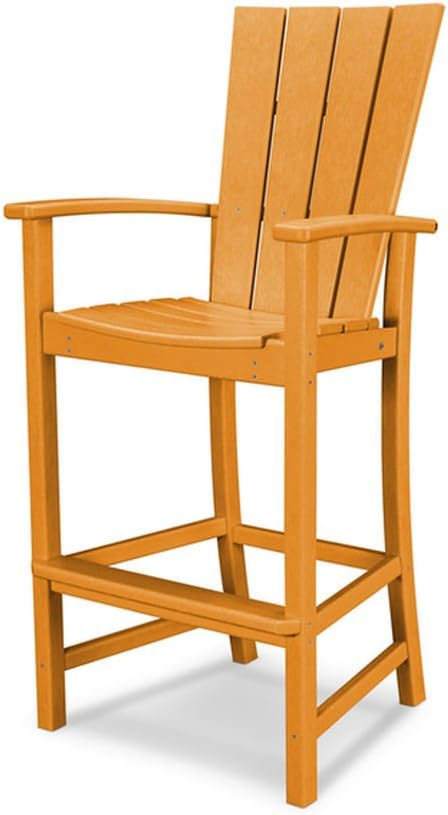 POLYWOOD® Quattro Bar Chair, Tangerine