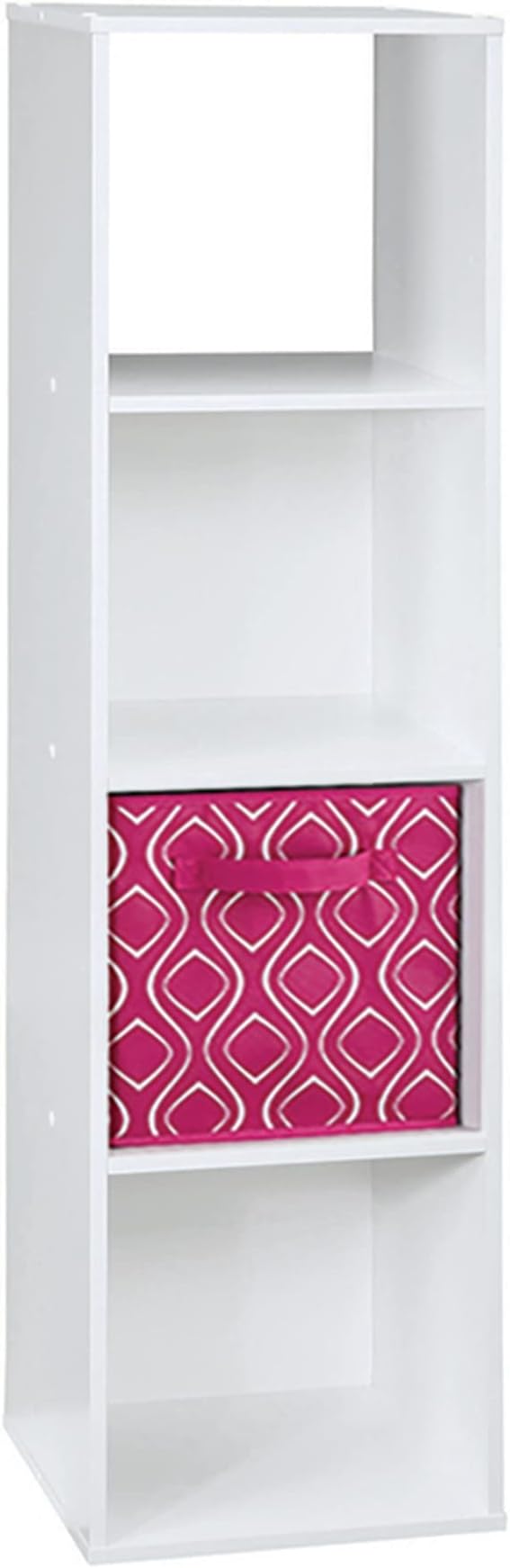 Closetmaid 4 Cube Stackable Storage, White