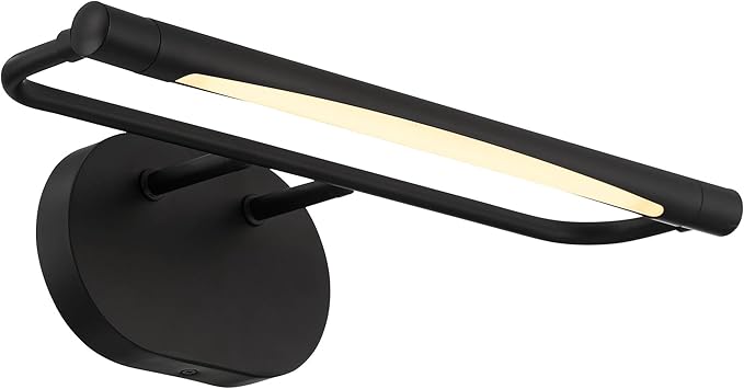 Possini Euro Design Possini Euro Samuel 17" Wide Black LED Picture Light