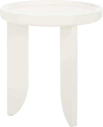 SAFAVIEH Home Collection Malyn Ivory Accent Table for Living Room, Bedroom, Home Office, Foyer
