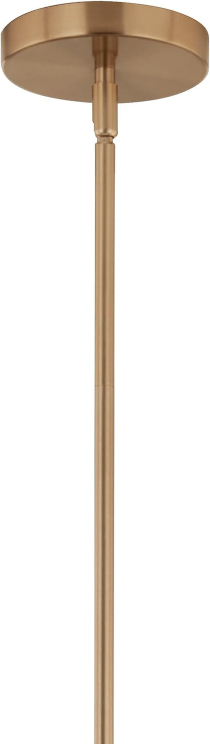 KICHLER Silvarious 3-Light Convertible Pendant, Soft Modern Light with Clear Glass in Polished Nickel, for Hallway, Dining Nook, Bedroom or Kitchen (9.5" x 16.5"), 52700CPZCLR