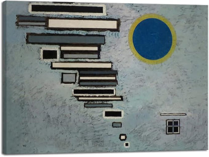 Wieco Art Canvas Wall Art Wassily Kandinsky Unequal 1932 Picture Print of Abstract Famous Paintings Canvas Prints for Living Room Home Decor Wall Decorations
