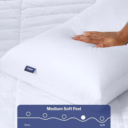 Casper Sleep Original Pillow for Sleeping, King, White