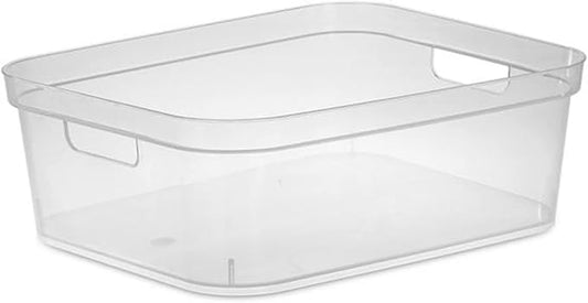 Sterilite BIN Storage Clear Short 13248608