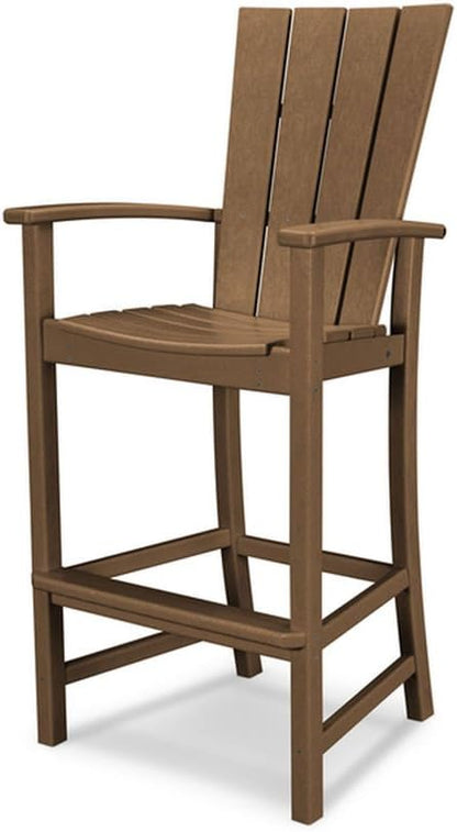 POLYWOOD® Quattro Bar Chair, Teak