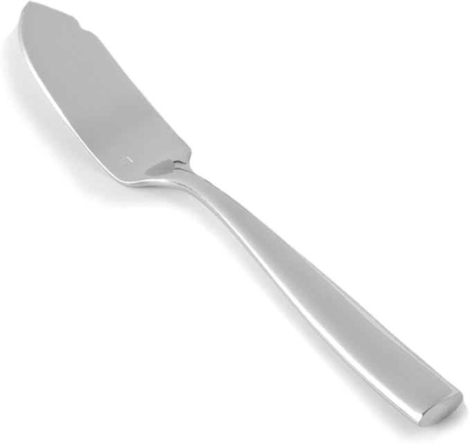 Fortessa Lucca 18/10 Stainless Steel Flatware Fish Knife, Set of 12