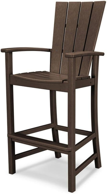 POLYWOOD® Quattro Bar Chair, Mahogany