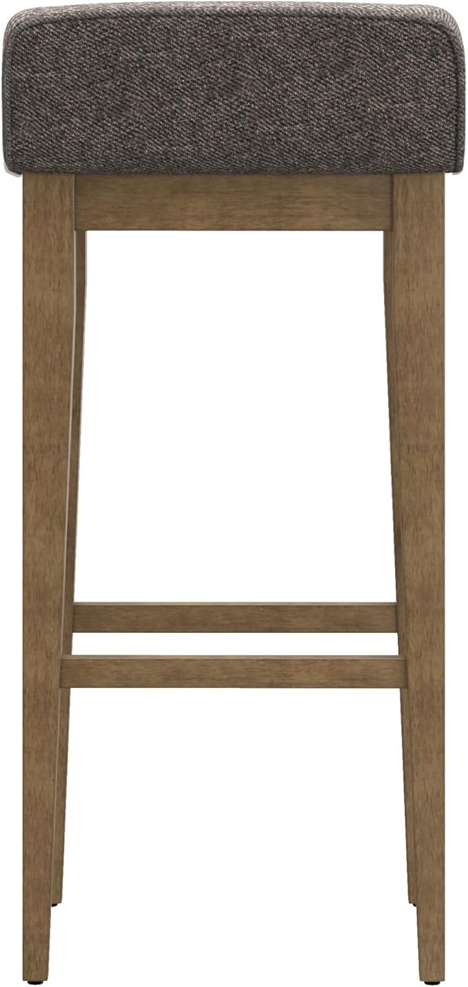 Hillsdale Furniture Maydena Wood Counter Height Stool, Brushed Gray