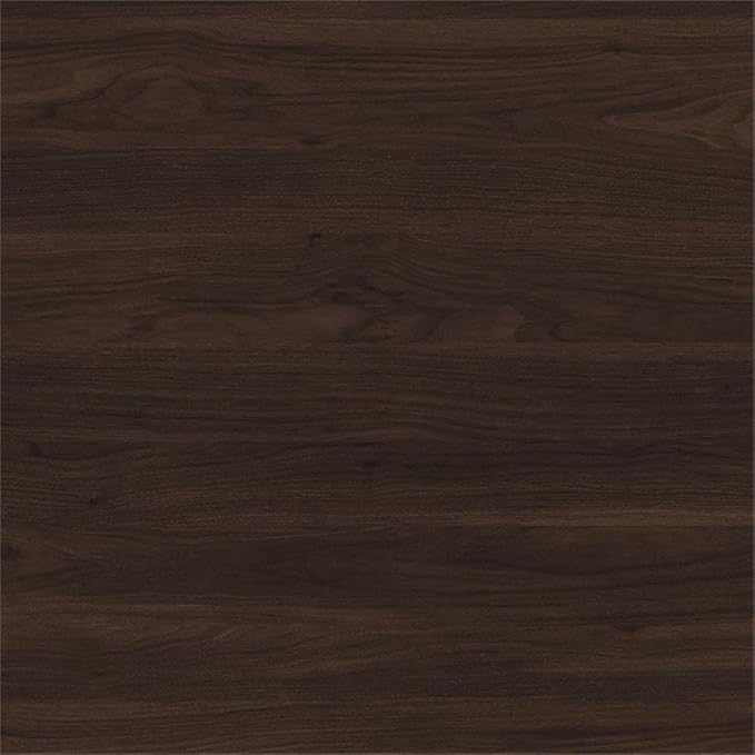 Pemberly Row Engineered Wood 72W x 30D Desk w/Hutch & Drawers in Black Walnut