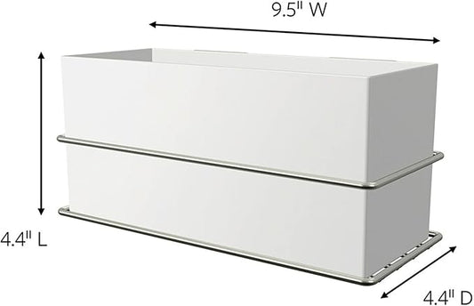 Command Wall and Cabinet Organizer with Water Resistant Command Strips, Organize Your Bathroom, Easy to Open Packaging