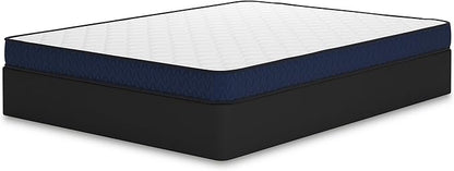 Signature Design by Ashley Queen Size Medium Firm 6 Inch Memory Foam Mattress with Breathable Quilted Cover, Fiberglass Free, Mattress in A Box