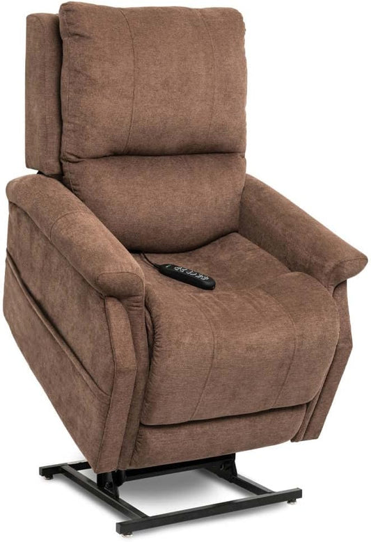 Pride Mobility VivaLift Metro PLR925M Electric Power Lift Recliner Chair | Saville Fabric Power Lift Assist Sofa for Elderly, 4-Position, USB Remote, Medium