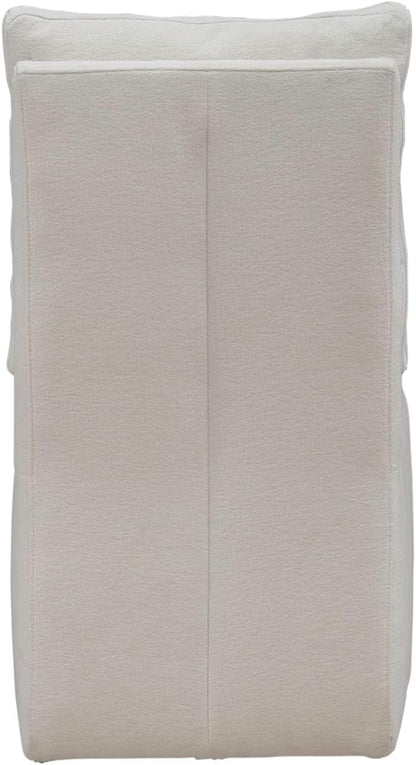 Liberty Furniture Accent Dining Chair with Castors - Squared Back - Ivory Upholstry