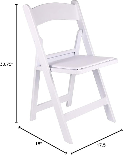 BTEXPERT Set of 20,Resin Folding Chair Vinyl Padded Seat 1000LB Weight Capacity Indoor Outdoor Lightweight Set for Home Event Party Picnic Kitchen Dining Church School Weddings 1000lb Weight Capacity