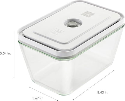 ZWILLING Fresh & Save 3-pc Glass Food Storage Container, Meal Prep Container- Assorted Sizes