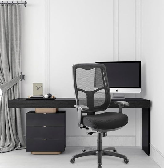 Tempur-Pedic TP944 Adjustable Task Office Desk Chair, Black