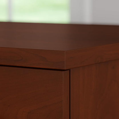 Bush Furniture 2 Drawer Lateral File Cabinet, Letter and Legal-Size Document Storage for Home or Professional Office, Somerset Collection, Hansen Cherry
