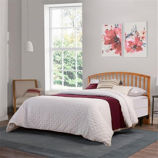 Hillsdale Carolina Headboard with Bed Frame, Full/Queen, Country Pine