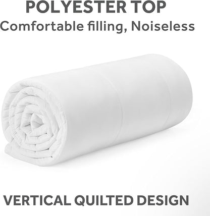 Sunbeam Electric Heated Mattress Pad Restful Quilted Extra-Cozy Fabric 12 Heat Settings 12-Hour Auto Shut-Off Deep Pocket Fit Machine Washable Twin 75" x 39"