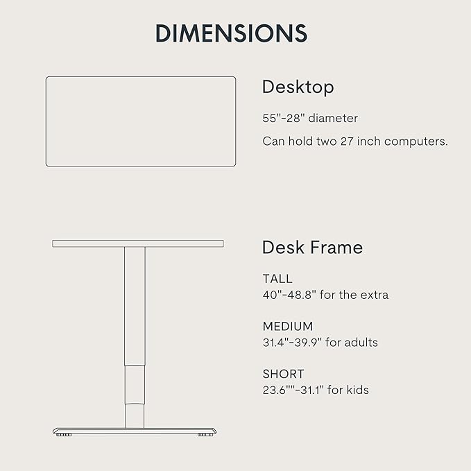 FLEXISPOT E6 MAX Bamboo 55x28 Inch Dual Motor 3-Stage Heavy Duty Standing Desk, 330lbs Weight Capacity, Height Adjustable Desk w/Cable Management & Wheels (Solid Bamboo Desktop + White Frame)
