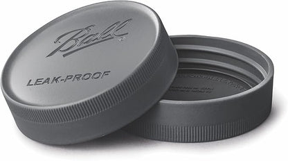 Ball Mason Jar Leak-Proof Lids, Regular Mouth, 6 CT (Pack of 8)