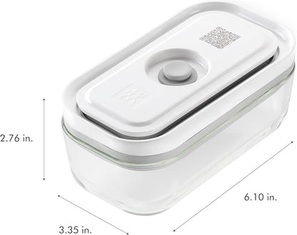ZWILLING Fresh & Save 3-pc Glass Food Storage Container, Meal Prep Container- Assorted Sizes