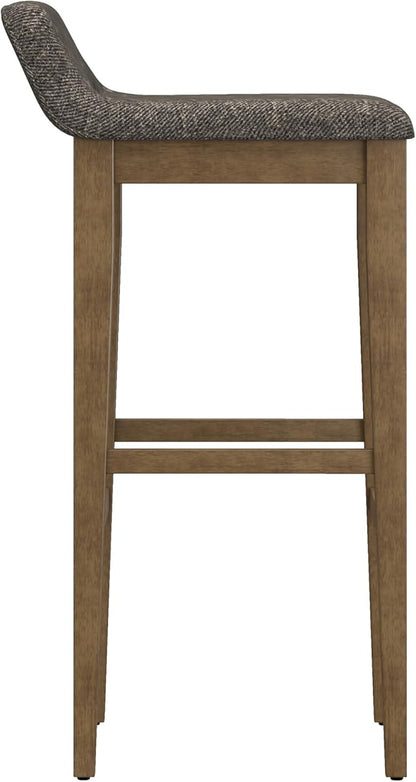 Hillsdale Furniture Maydena Wood Counter Height Stool, Brushed Gray