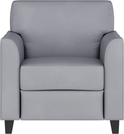 Flash Furniture HERCULES Diplomat Series Gray LeatherSoft Chair